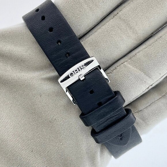 Oris Big Crown Stainless Steel Blue Dial 38mm Automatic Movement Mens Watch 7776 - Picture 6 of 8